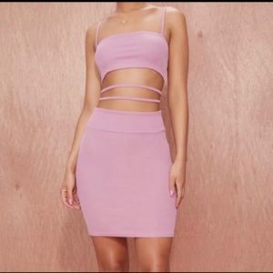 NWT Mauve/Light purple Bodycon dress. Size 8